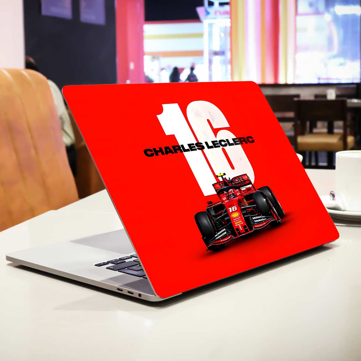 16 Charles Leclerc Cars & Bikes Laptop Skin