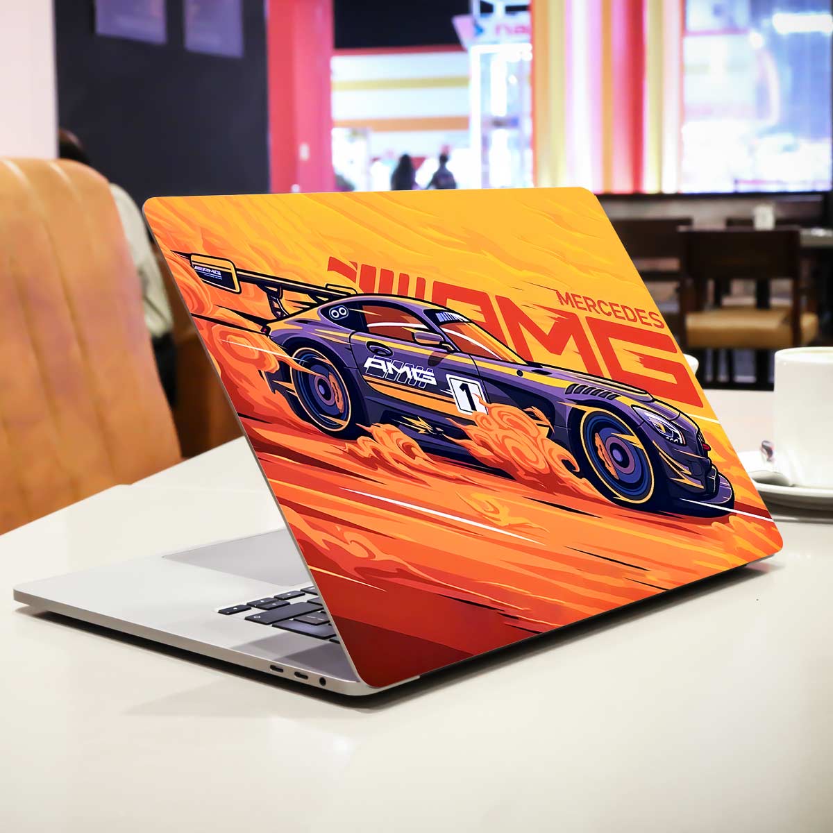 Mercedes AMG Cars & Bikes Laptop Skin