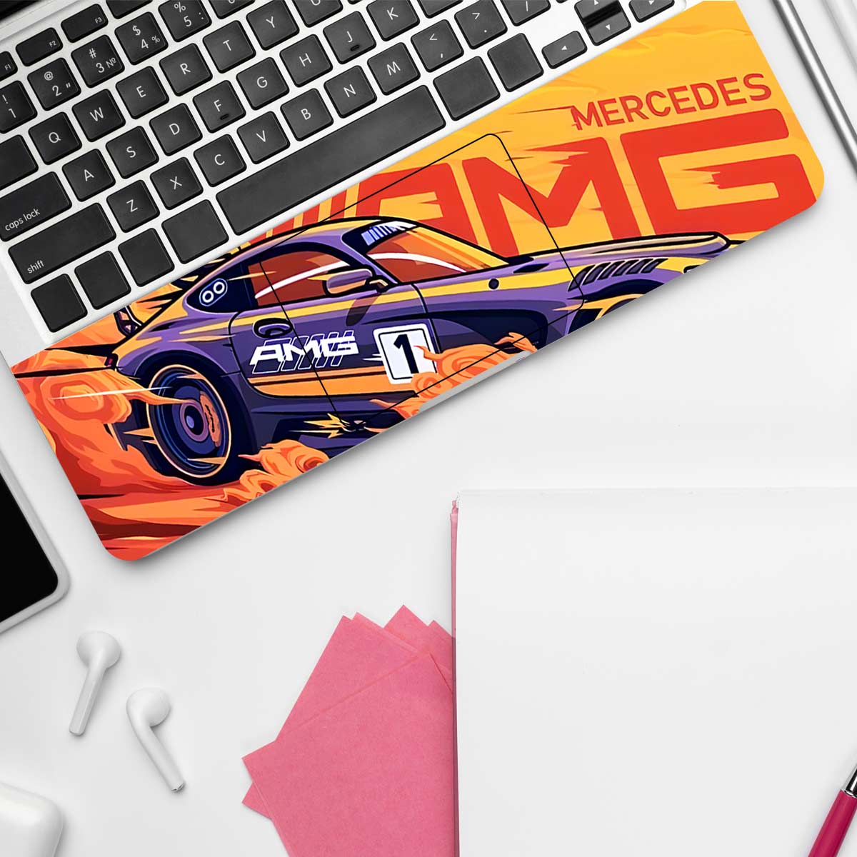Mercedes AMG Cars & Bikes Laptop Skin