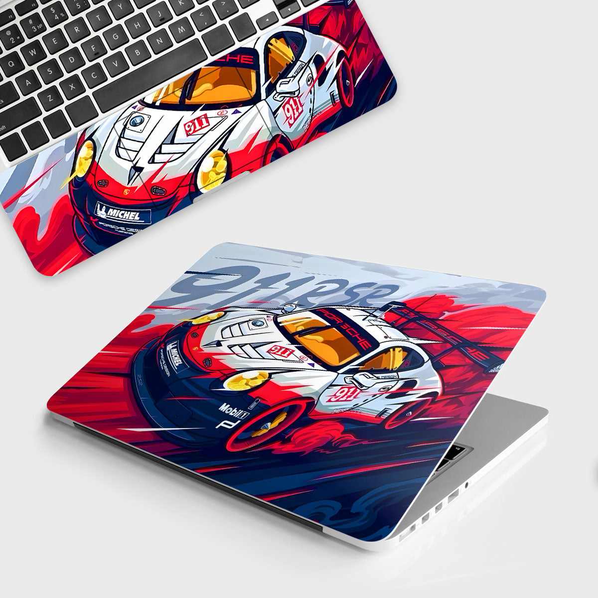 Fomo Store Laptop Skins Cars & Bikes Porsche 911 RSR