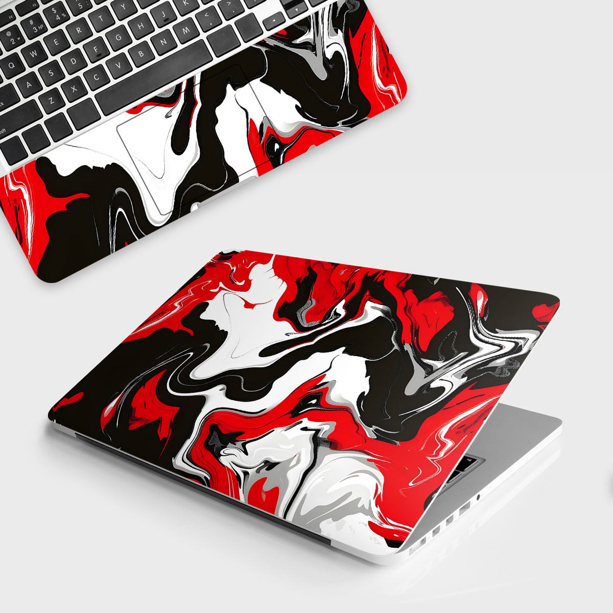 Fomo Store Laptop Skins Miscellaneous Dynamic Red Splash