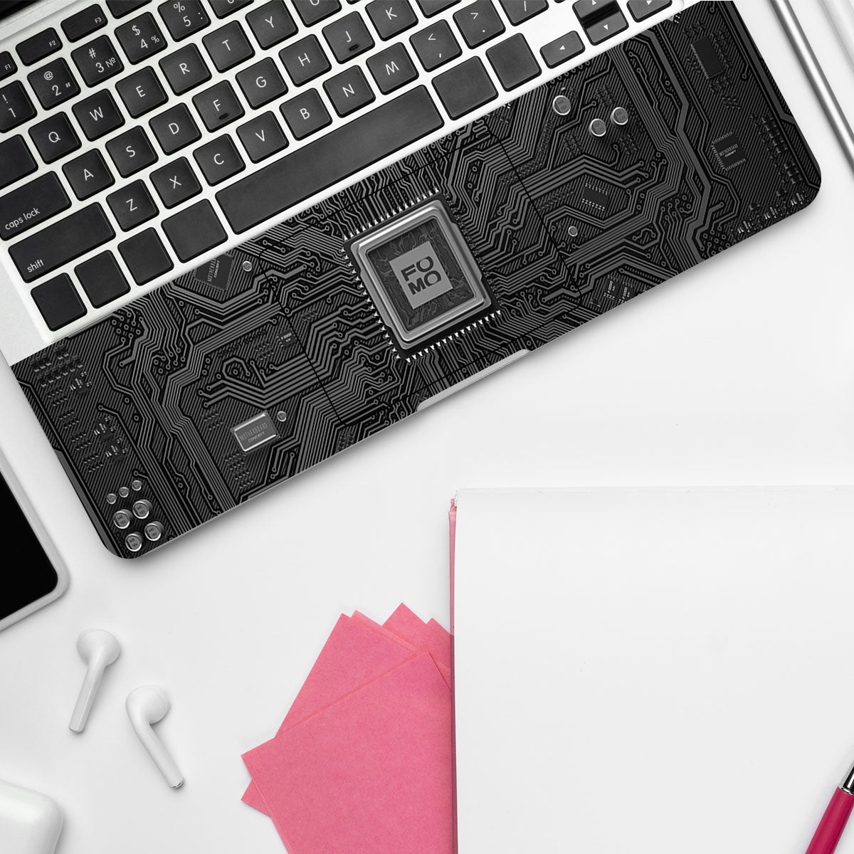 FOMO Circuit Dark Mode Laptop Skin