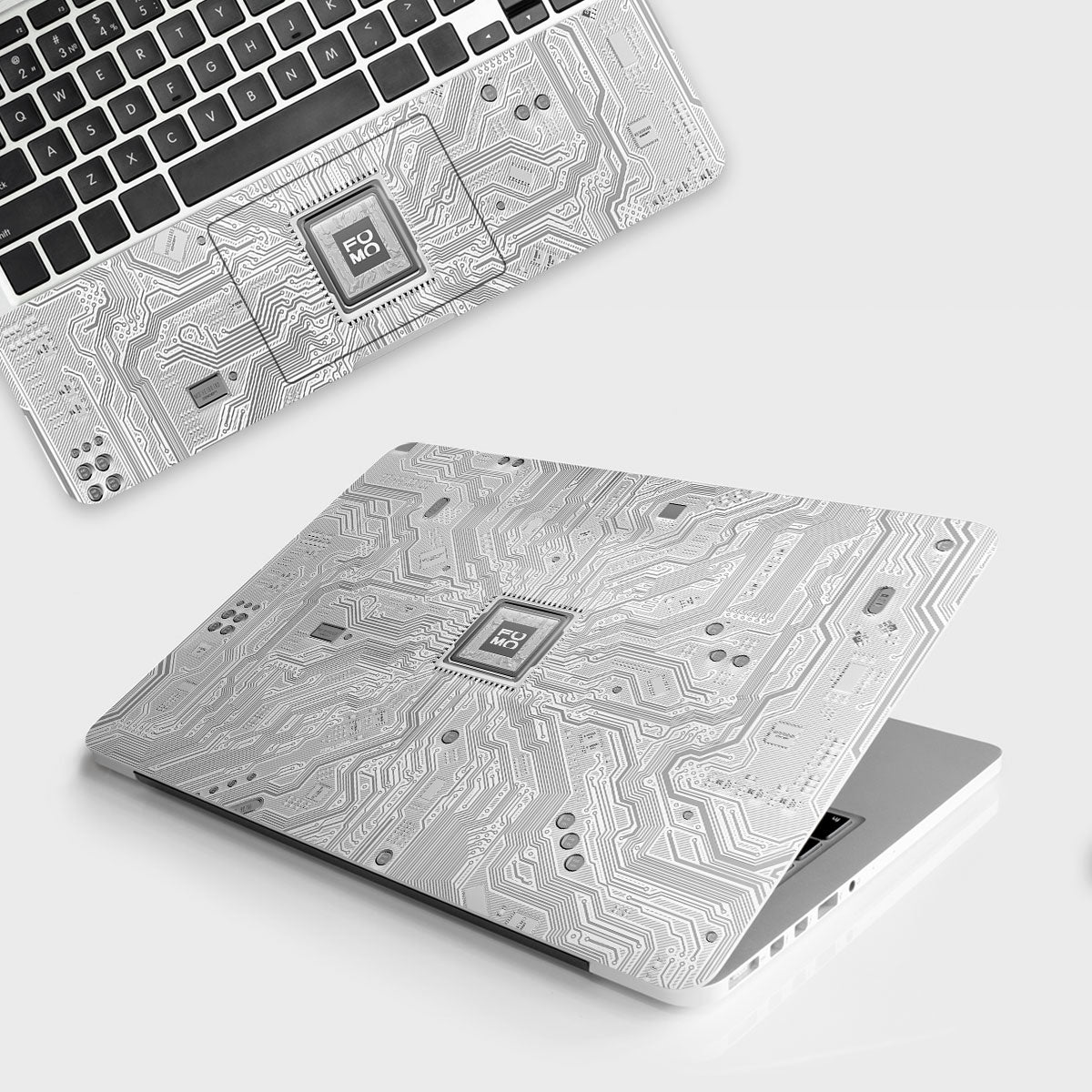 Fomo Store Laptop Skins Miscellaneous FOMO Circuit Light Mode