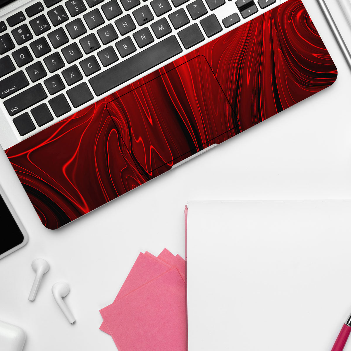 Fiery Waves Laptop Skin