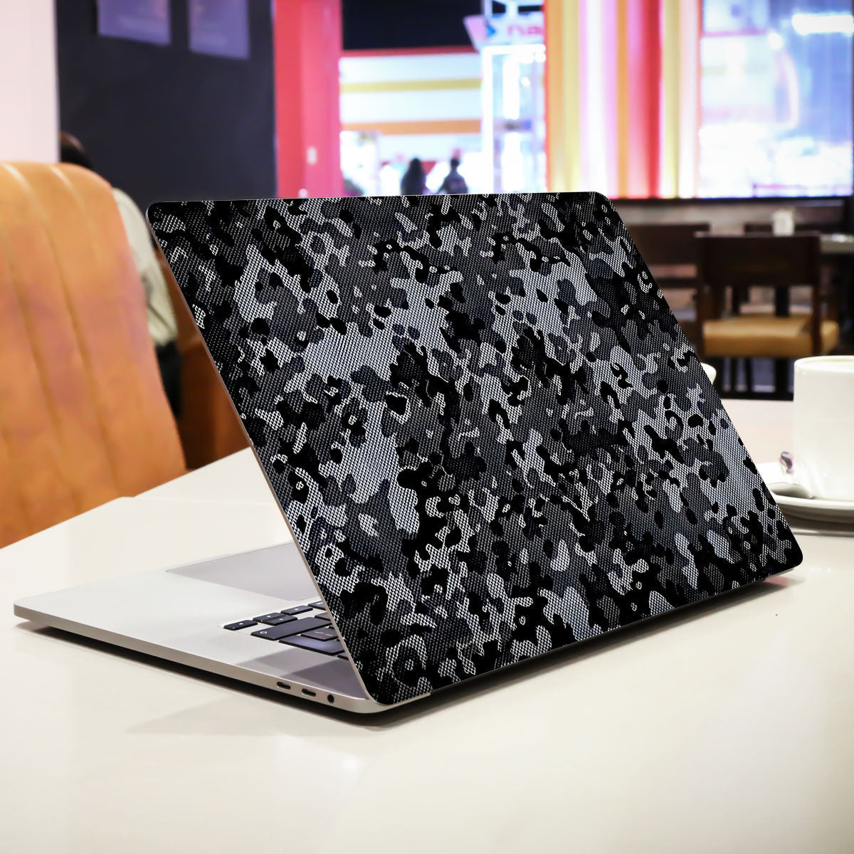 Stealth Grey Camo Laptop Skin