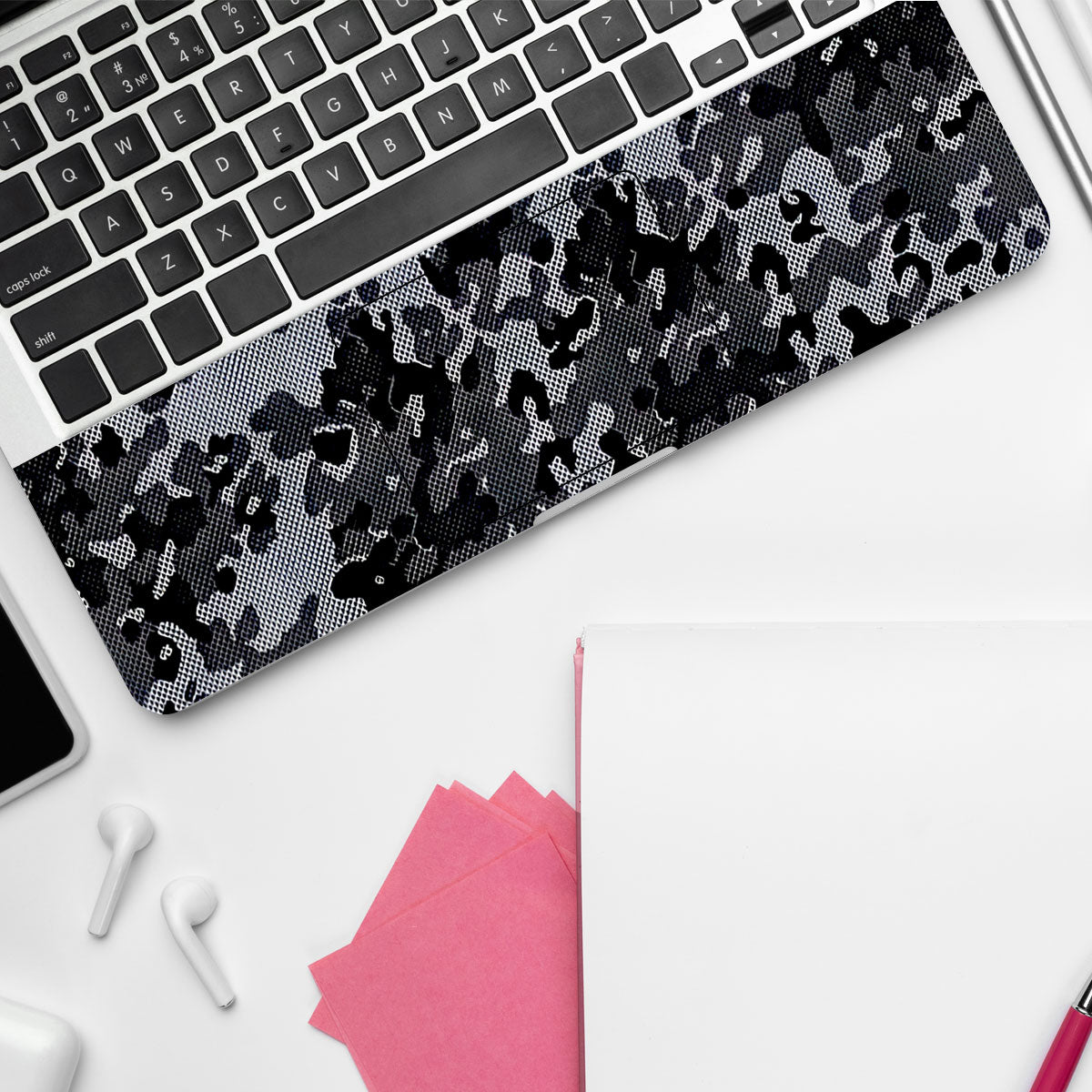 Stealth Grey Camo Laptop Skin