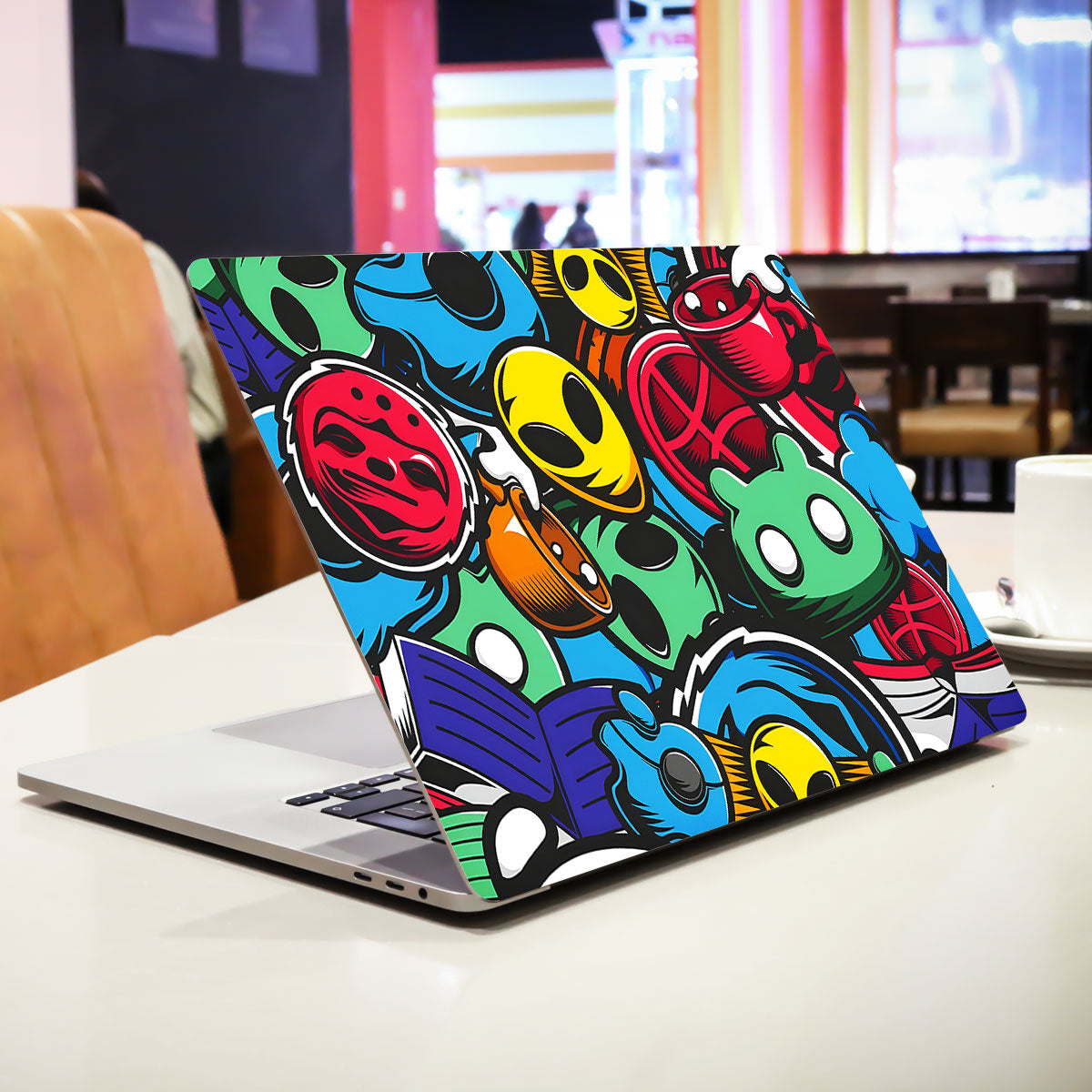 Vibrant Chaos Laptop Skin