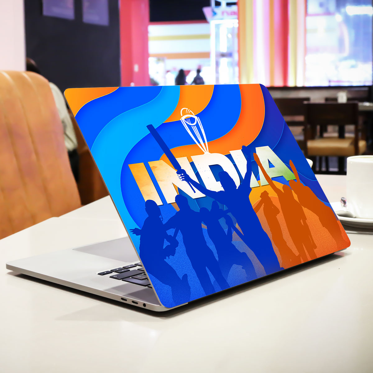 India Cricket Team Sports Laptop Skin