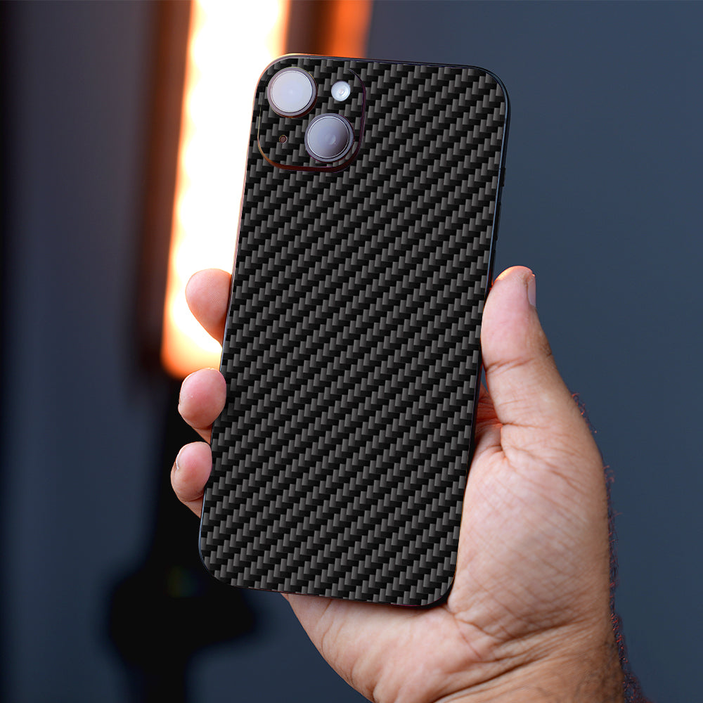 Textured Carbon Design Abstract Mobile Skin