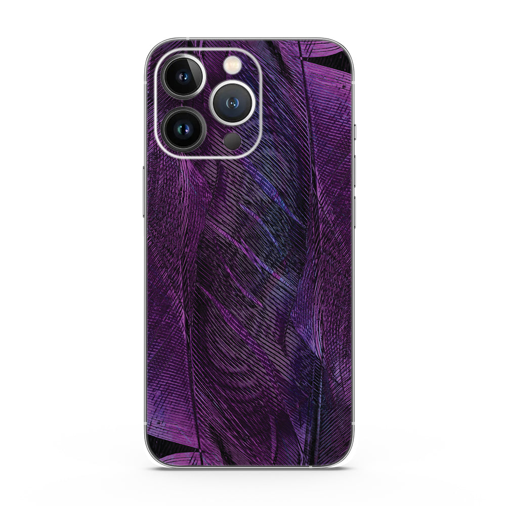 Fomo Store Mobile Skins Abstract Mystic Purple Feather