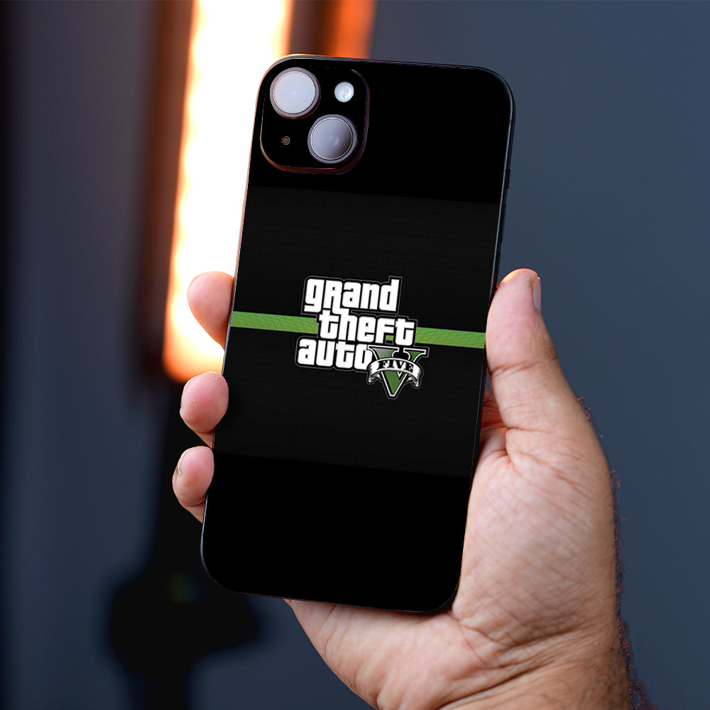 Grand Theft Auto 5 Logo Gaming Mobile Skin