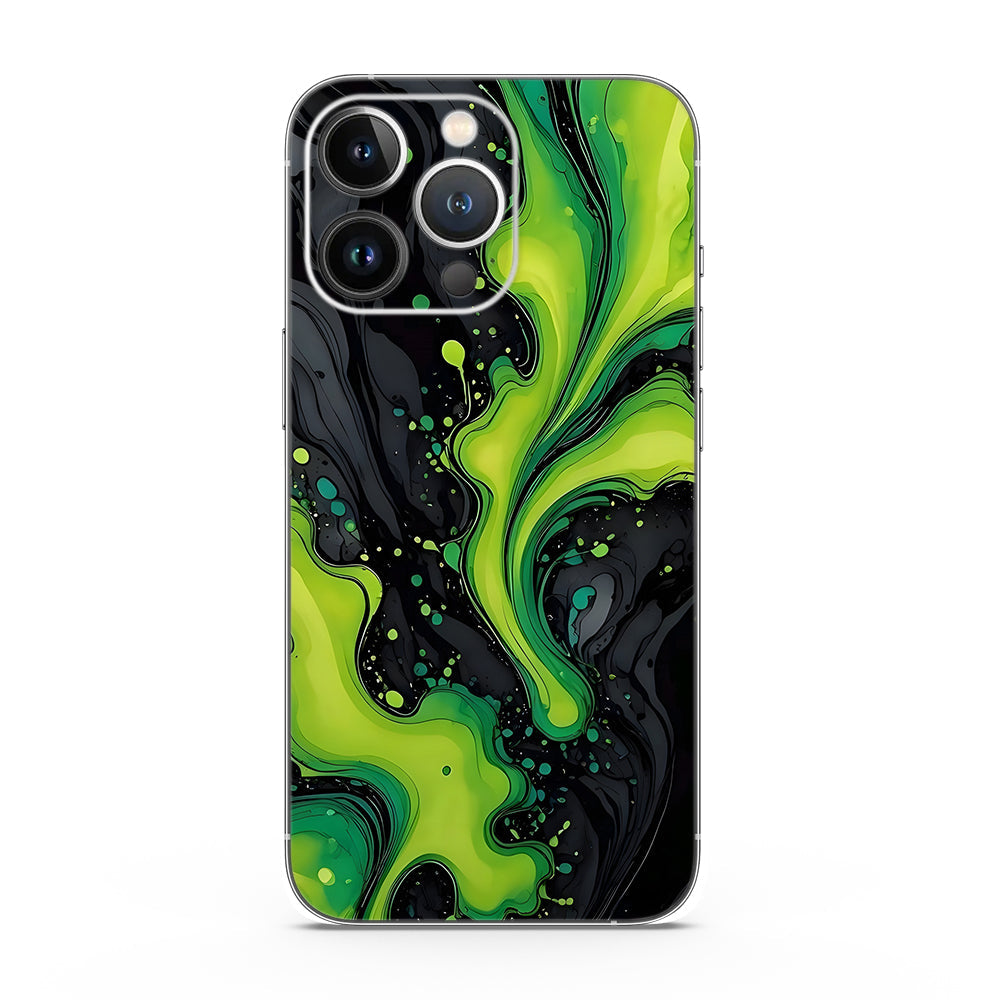 Fomo Store Mobile Skins Miscellaneous Neon Green Flow