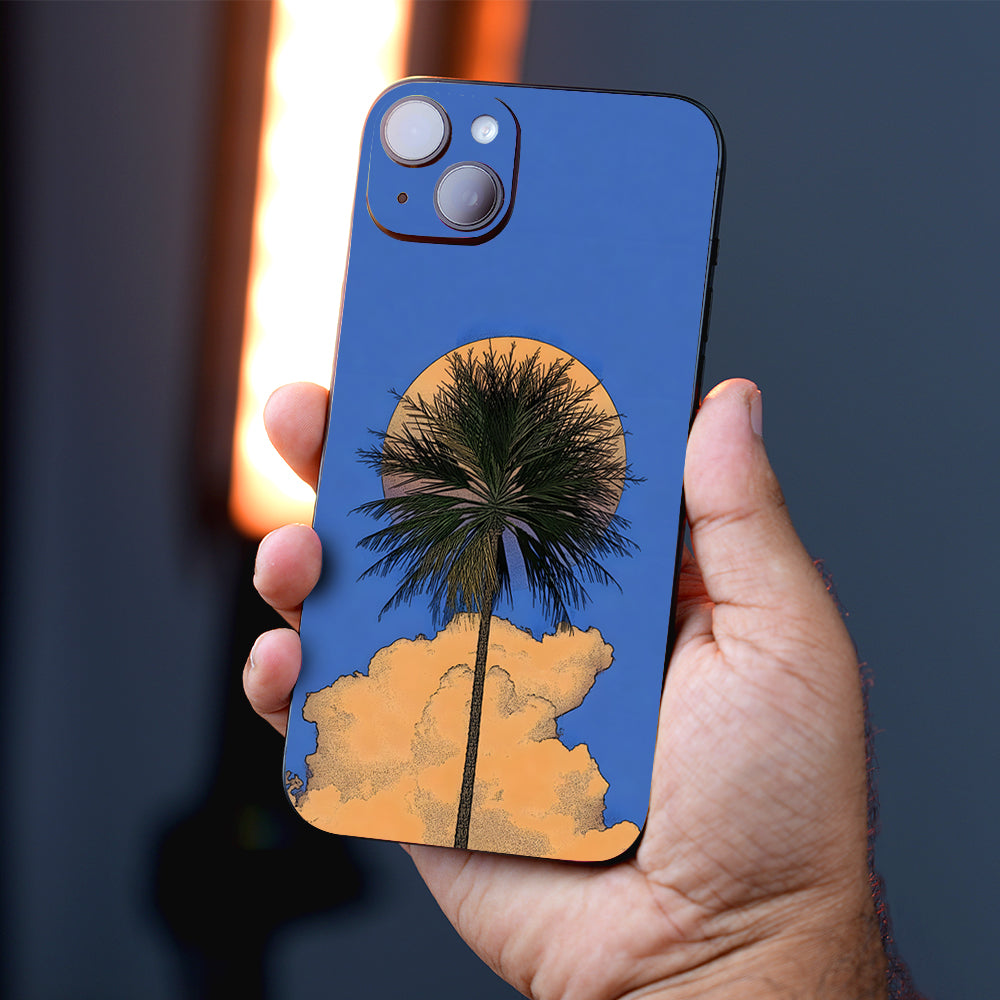 Palm Sunset Mobile Skin