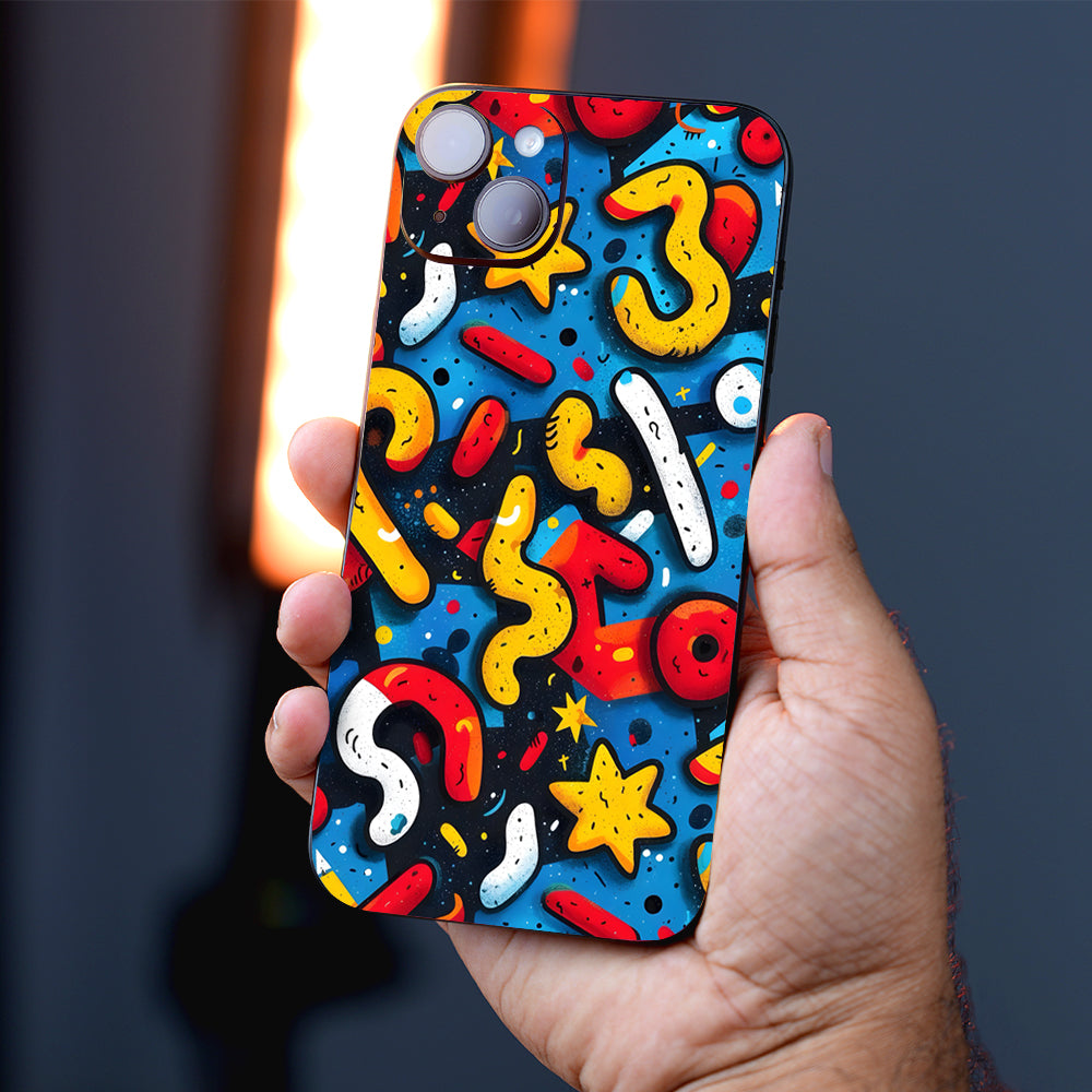 Playful Shapes Mobile Skin