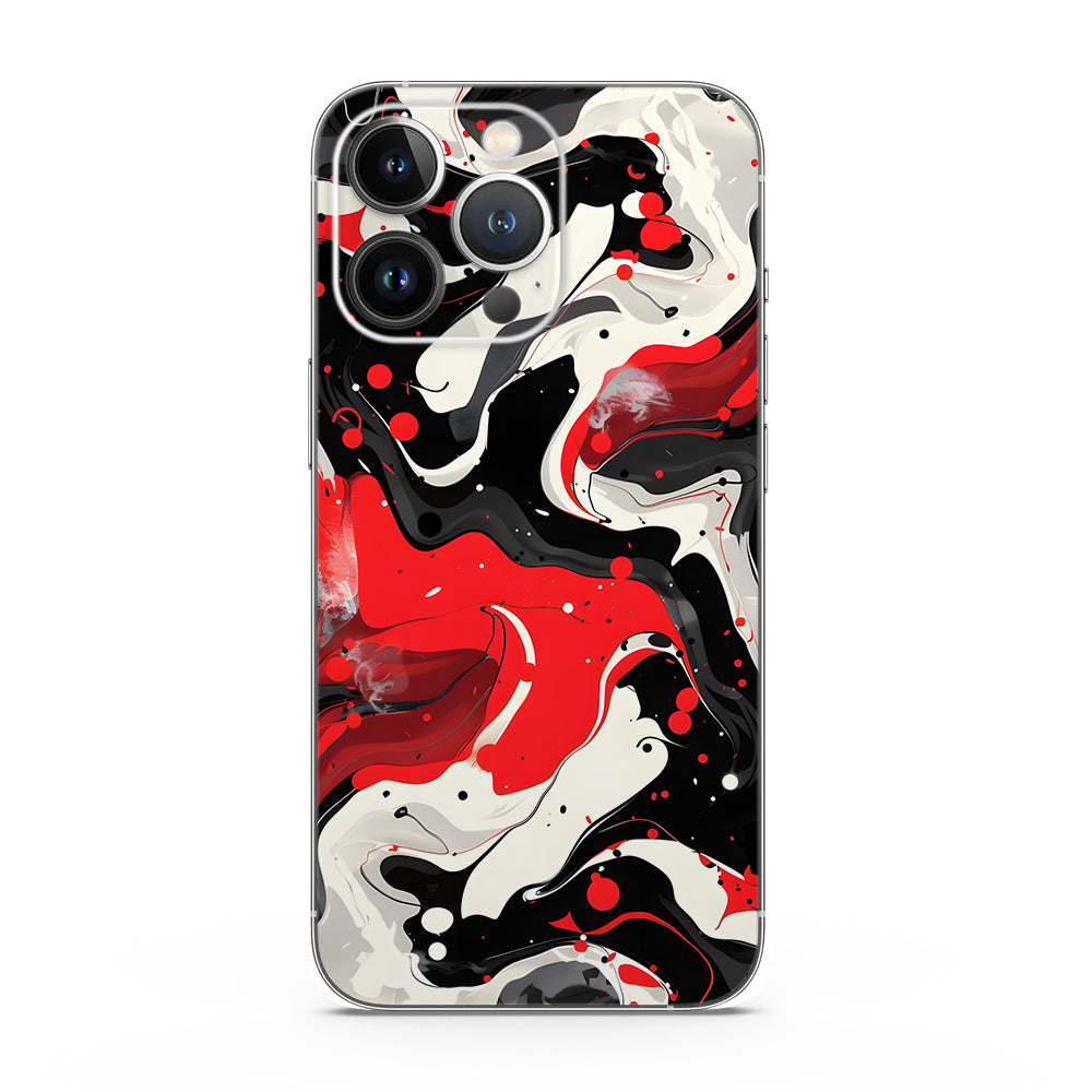 Fomo Store Mobile Skins Miscellaneous Red and Black Chaos