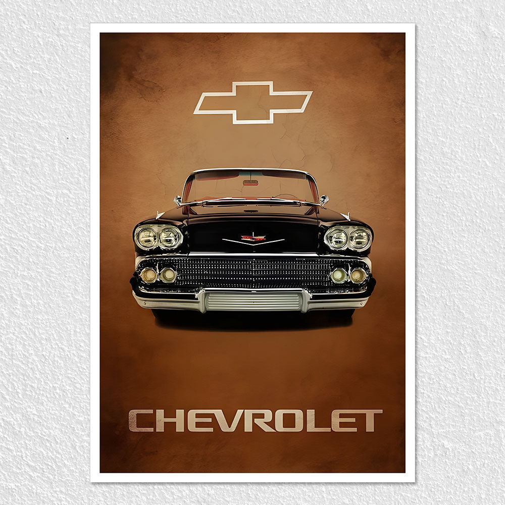 Fomo Store Posters Cars & Bikes Chervolet