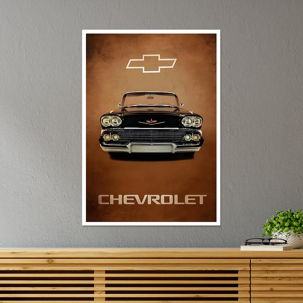 Chervolet Cars & Bikes Poster