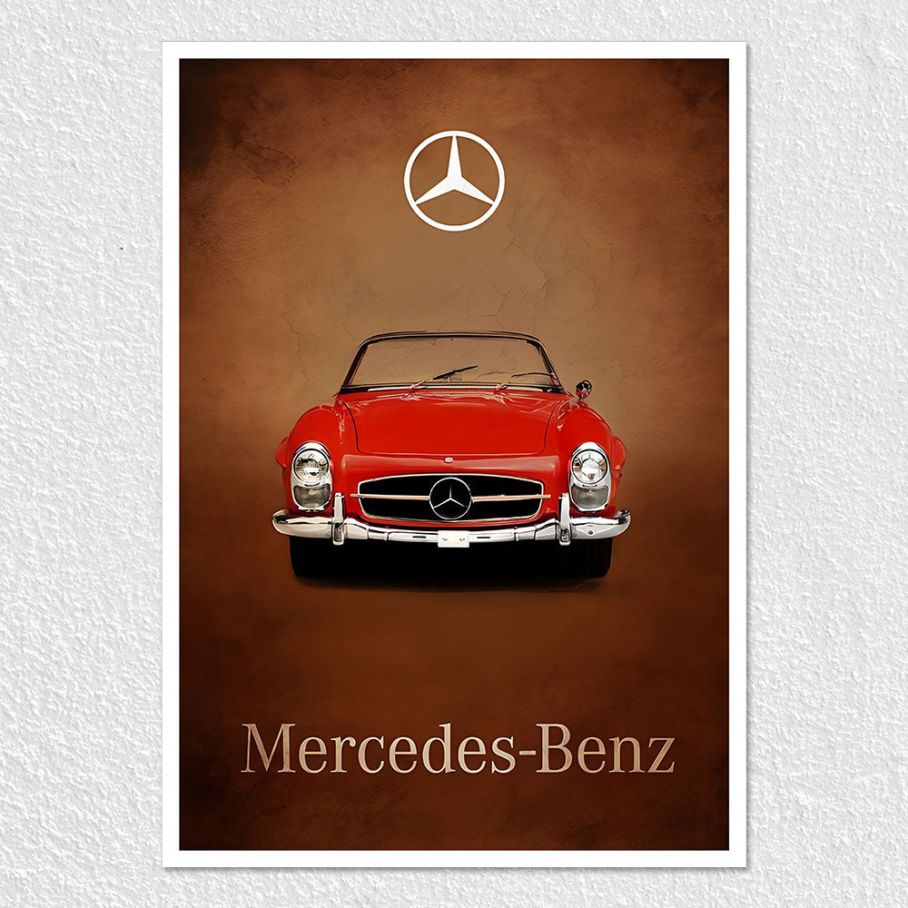 Fomo Store Posters Cars & Bikes Mercedes Benz