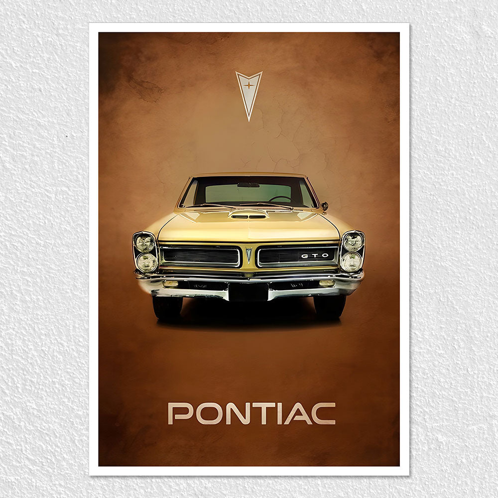 Fomo Store Posters Cars & Bikes Pontiac