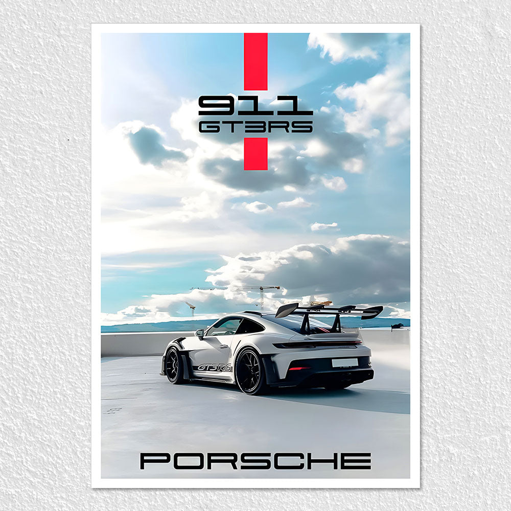 Porsche 911 GT3RS Poster - Sporty Elegance