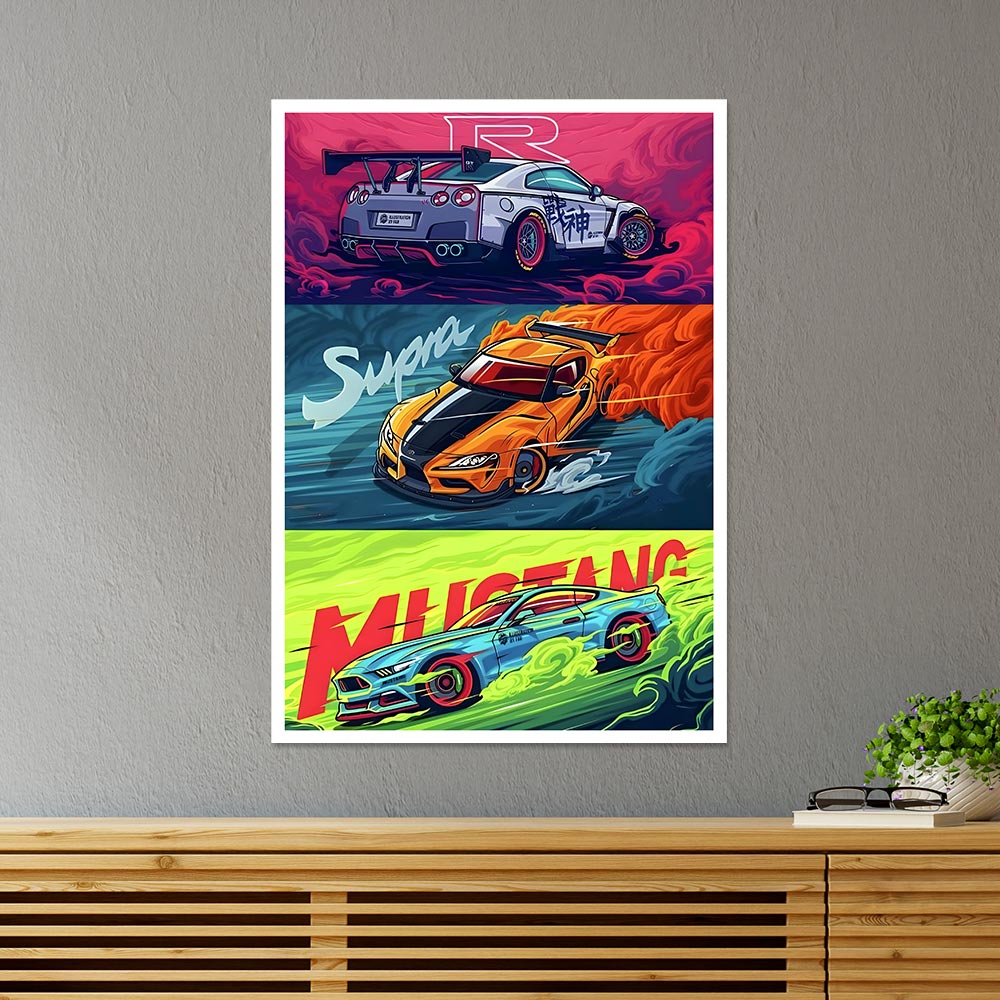 Sport Cars Cars & Bikes Poster