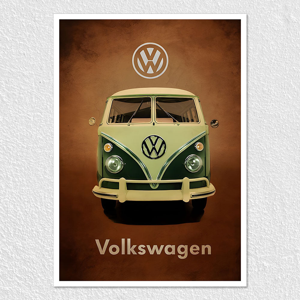 Fomo Store Posters Cars & Bikes Volkswagen