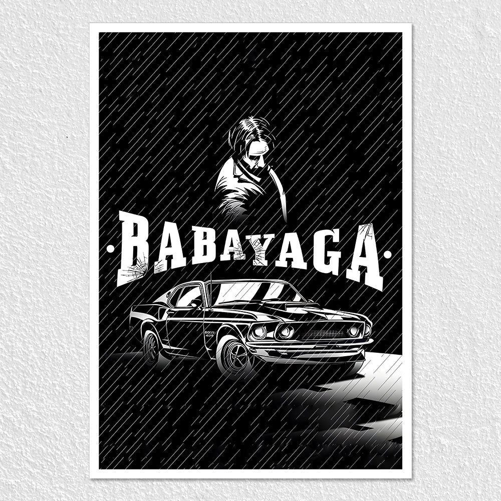 Fomo Store Posters Movies Babayaga John Wick