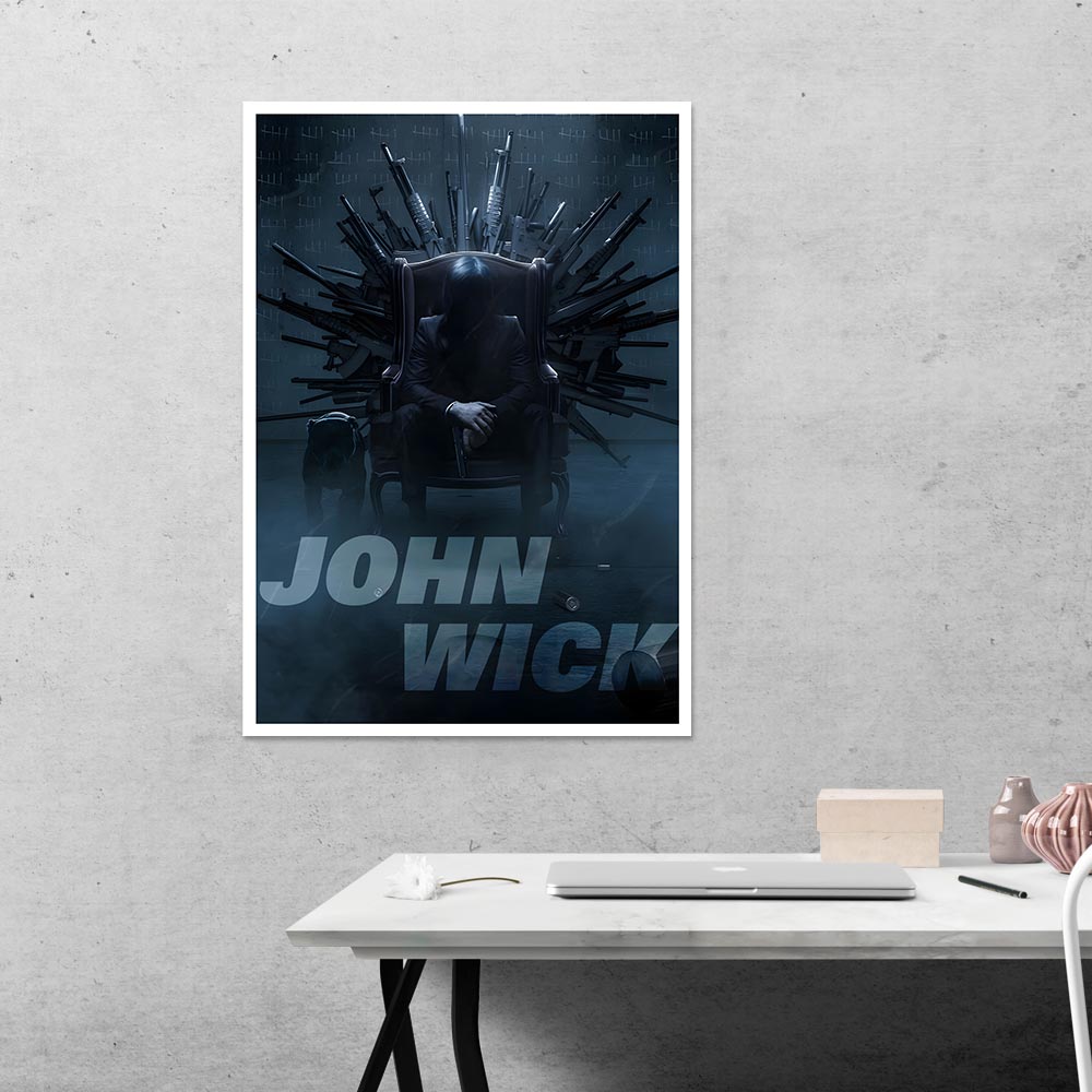 John Wick The Throne Movies Poster
