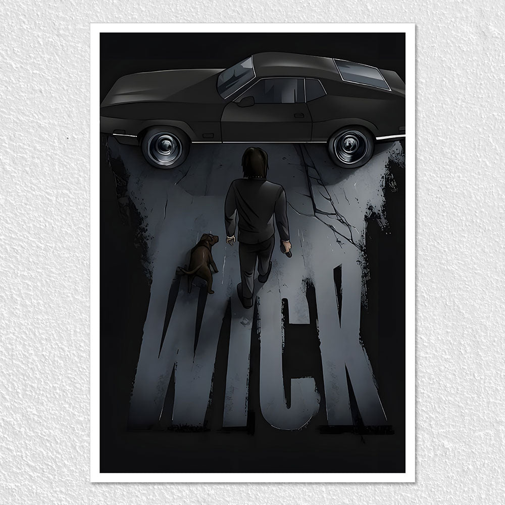 Fomo Store Posters Movies John Wick and Pit Bull