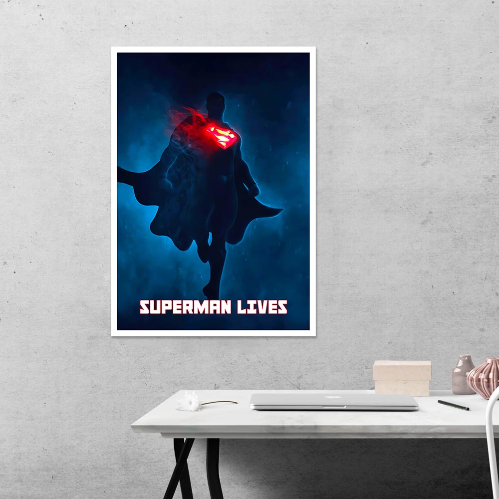 Superman Lives Movies Poster