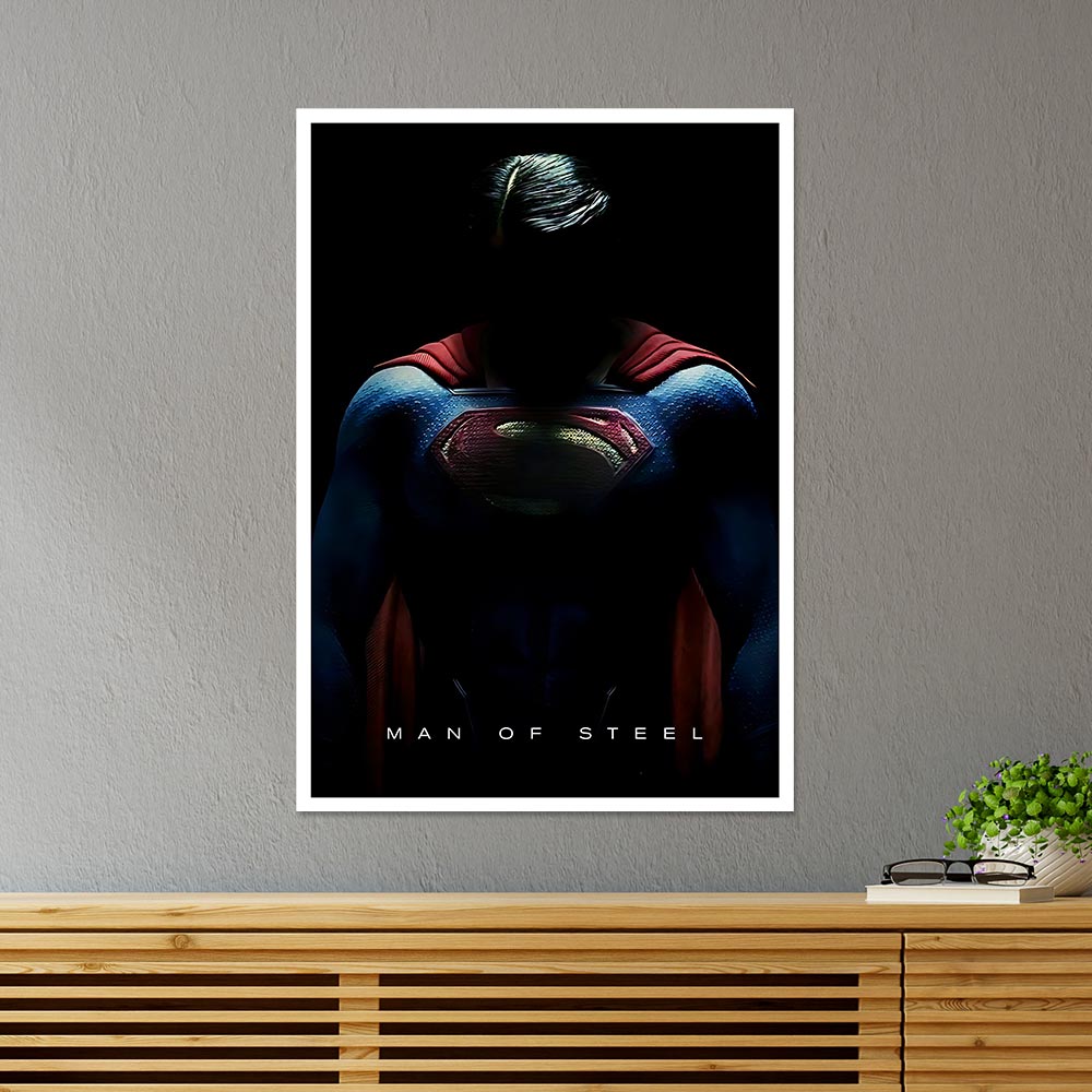Superman Veiled in Darkness Movies Poster