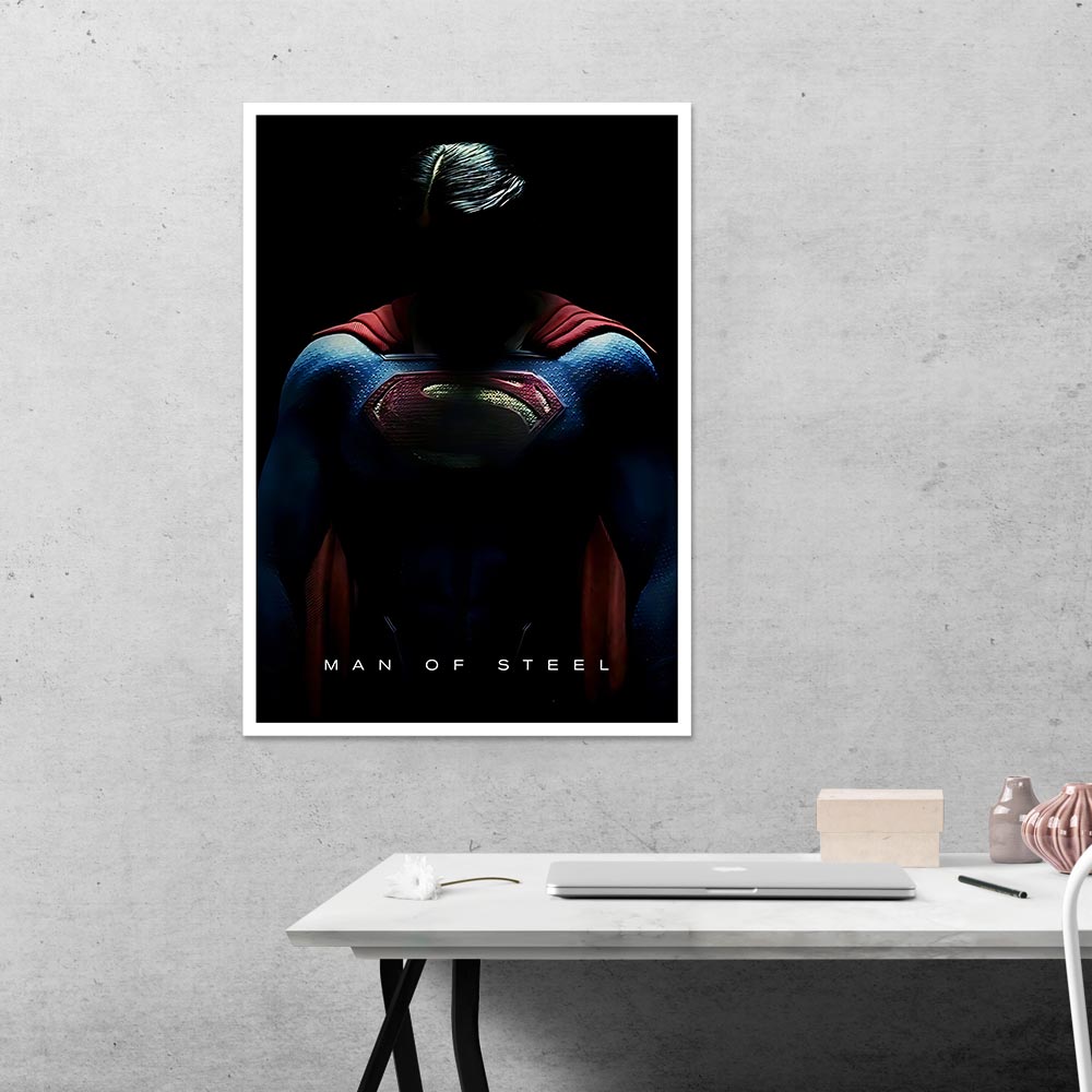 Superman Veiled in Darkness Movies Poster