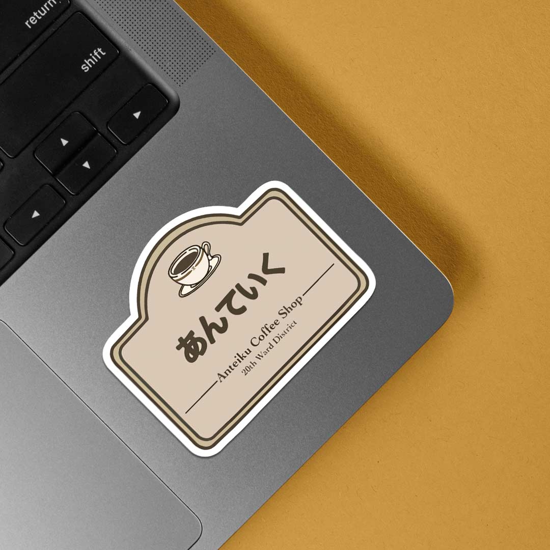 Anteiku Coffee Shop Anime Stickers