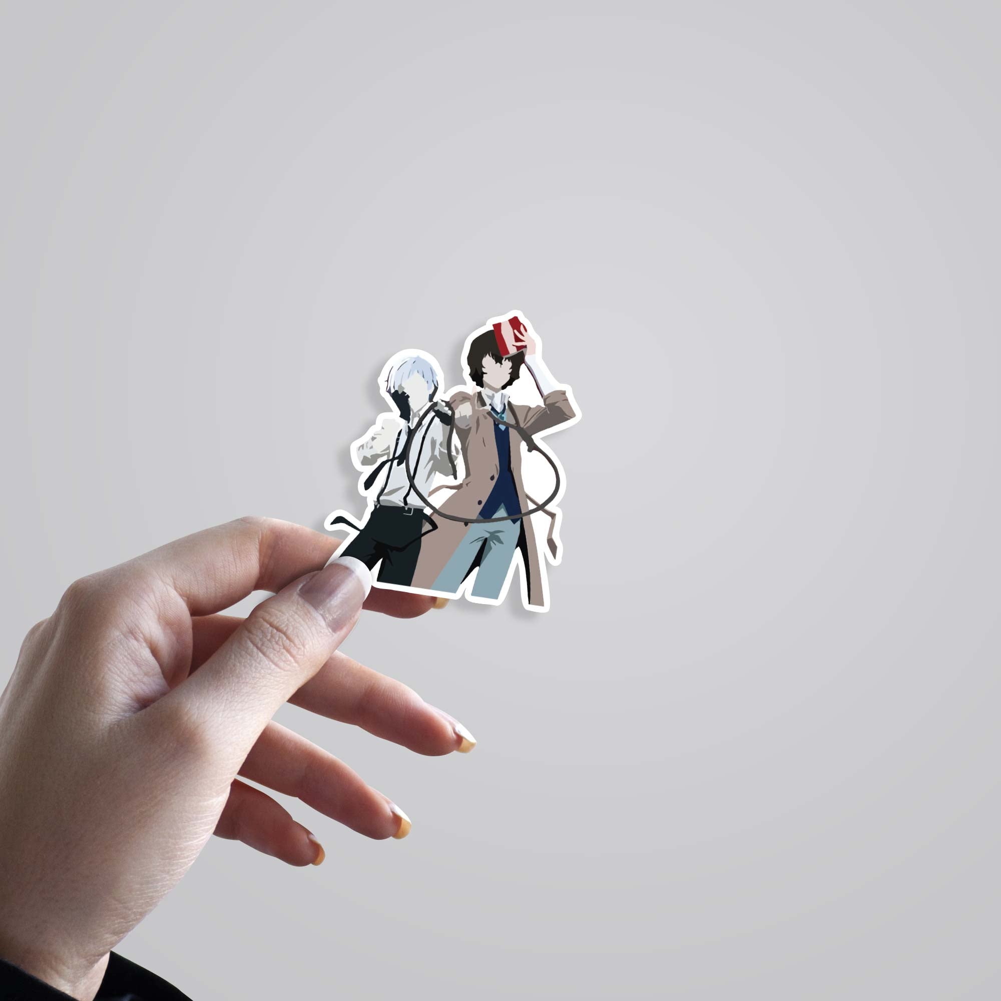 Armed Detective Duo Dazai and Atsushi Anime Stickers