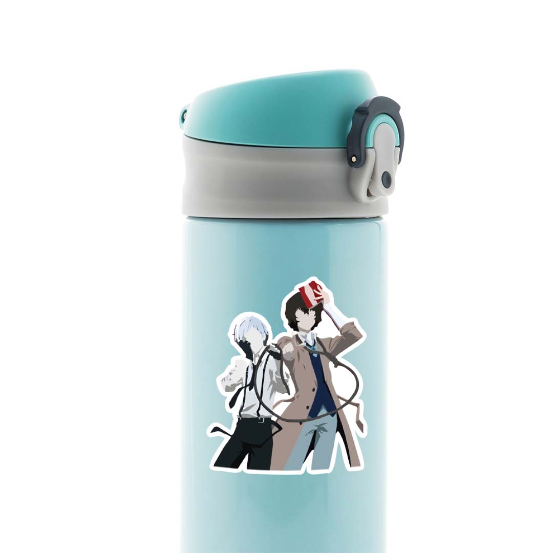 Armed Detective Duo Dazai and Atsushi Anime Stickers