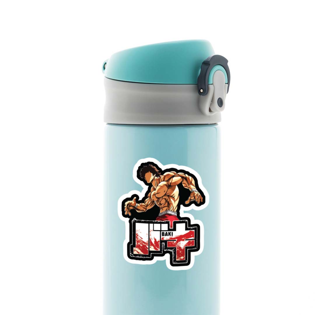 Baki Beast in Human Form Anime Stickers