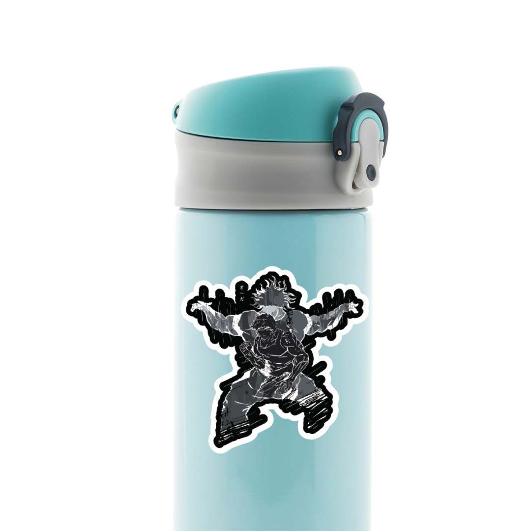 Baki Champion in the Dark Anime Stickers