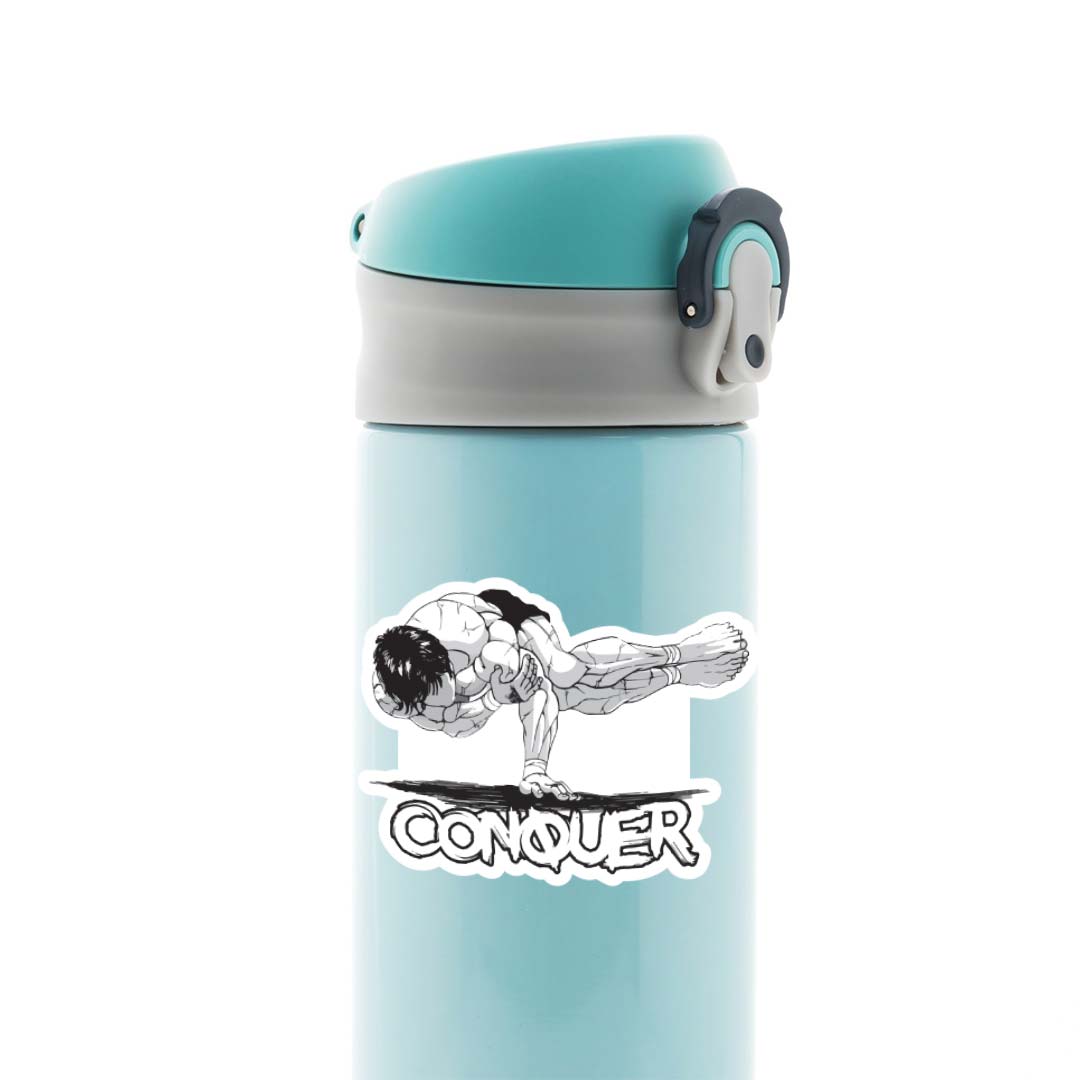 Baki Conquer Anime Stickers