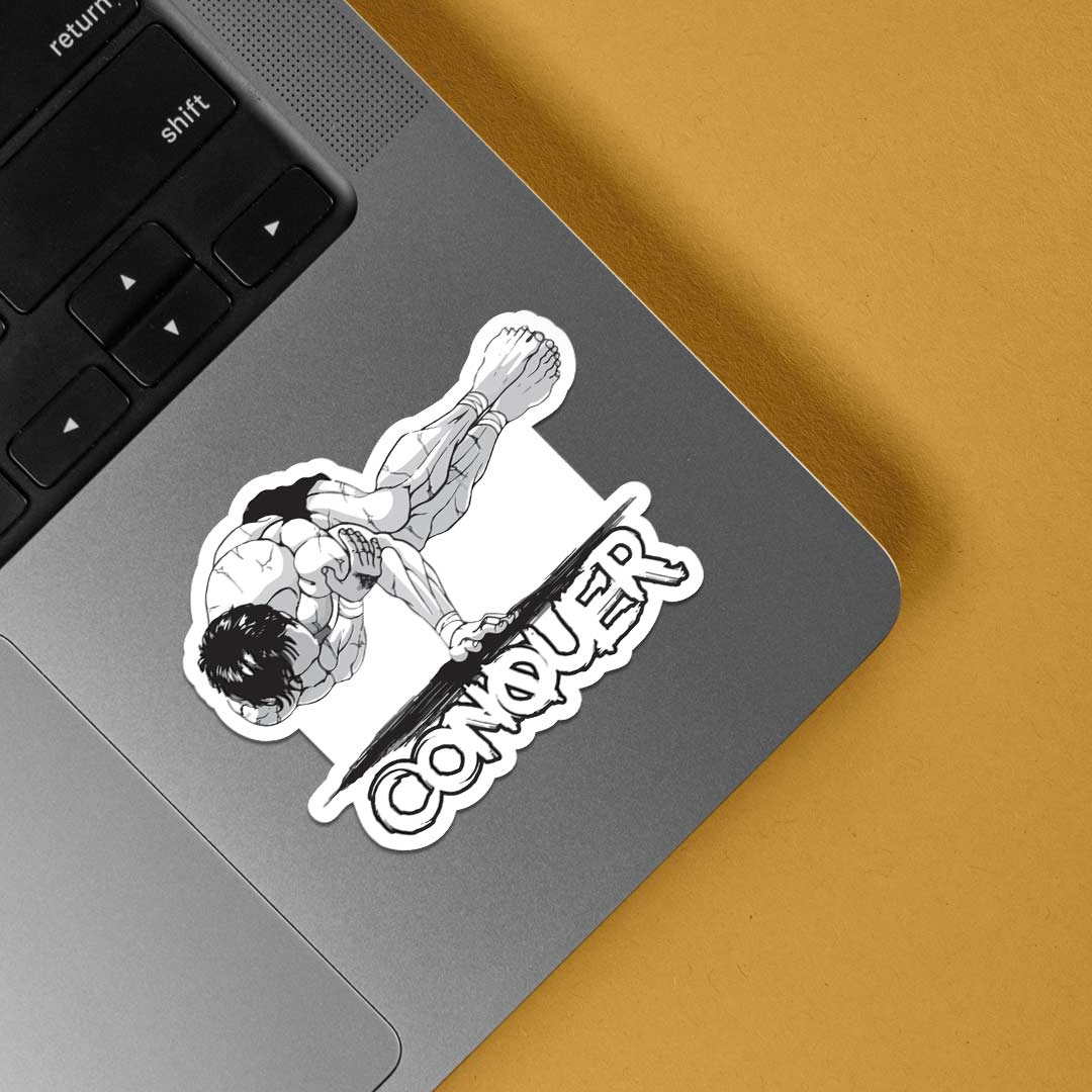 Baki Conquer Anime Stickers