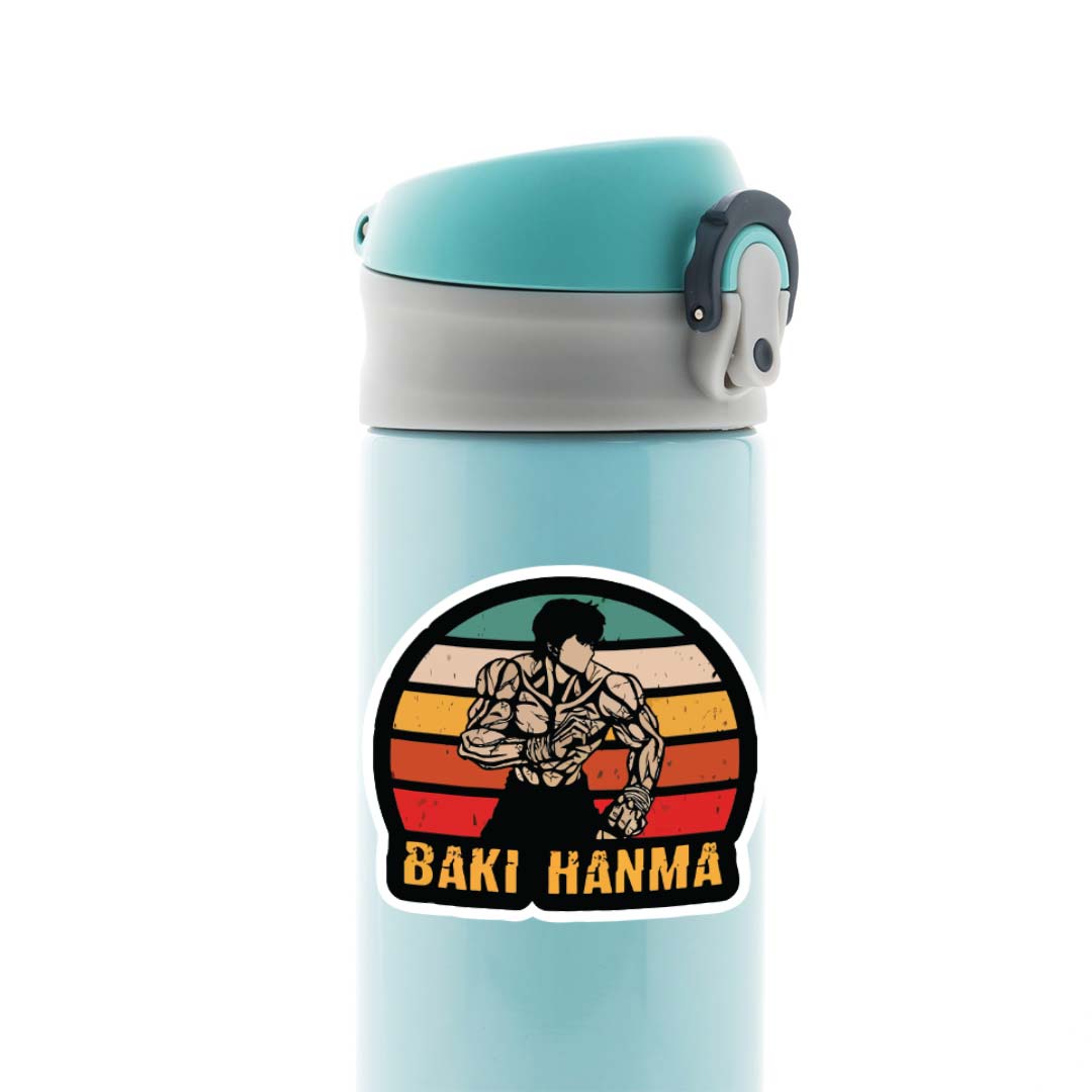 Baki Hanma Unstoppable Beast Anime Stickers