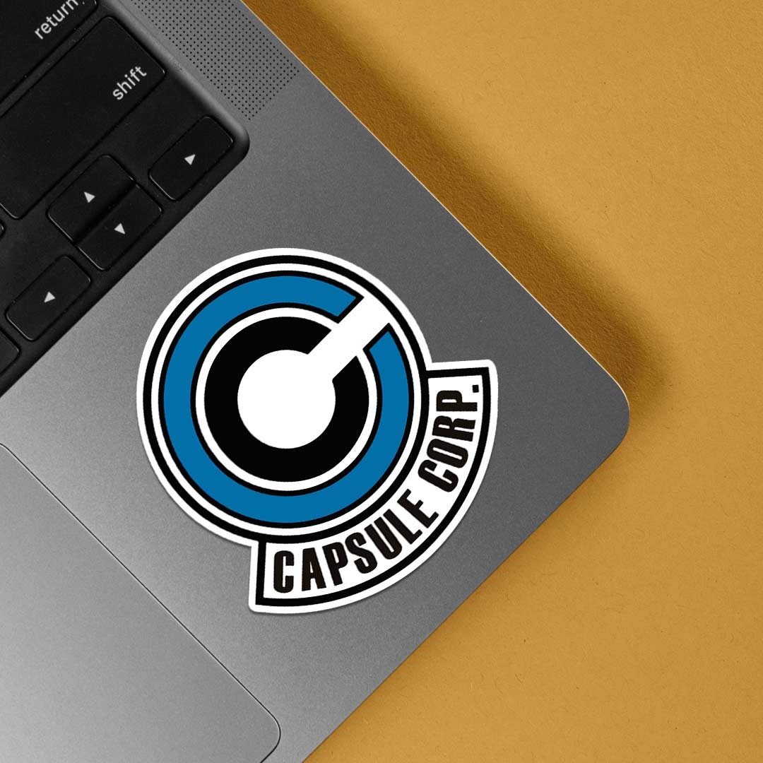 Capsule Corp II Anime Stickers