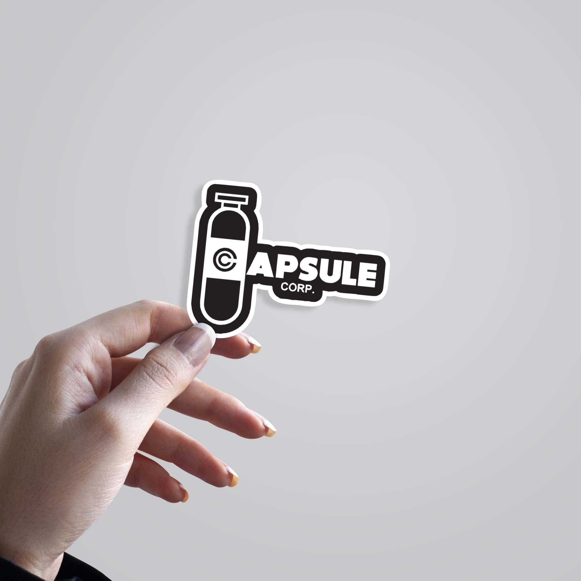 Capsule Corp V2 Anime Stickers