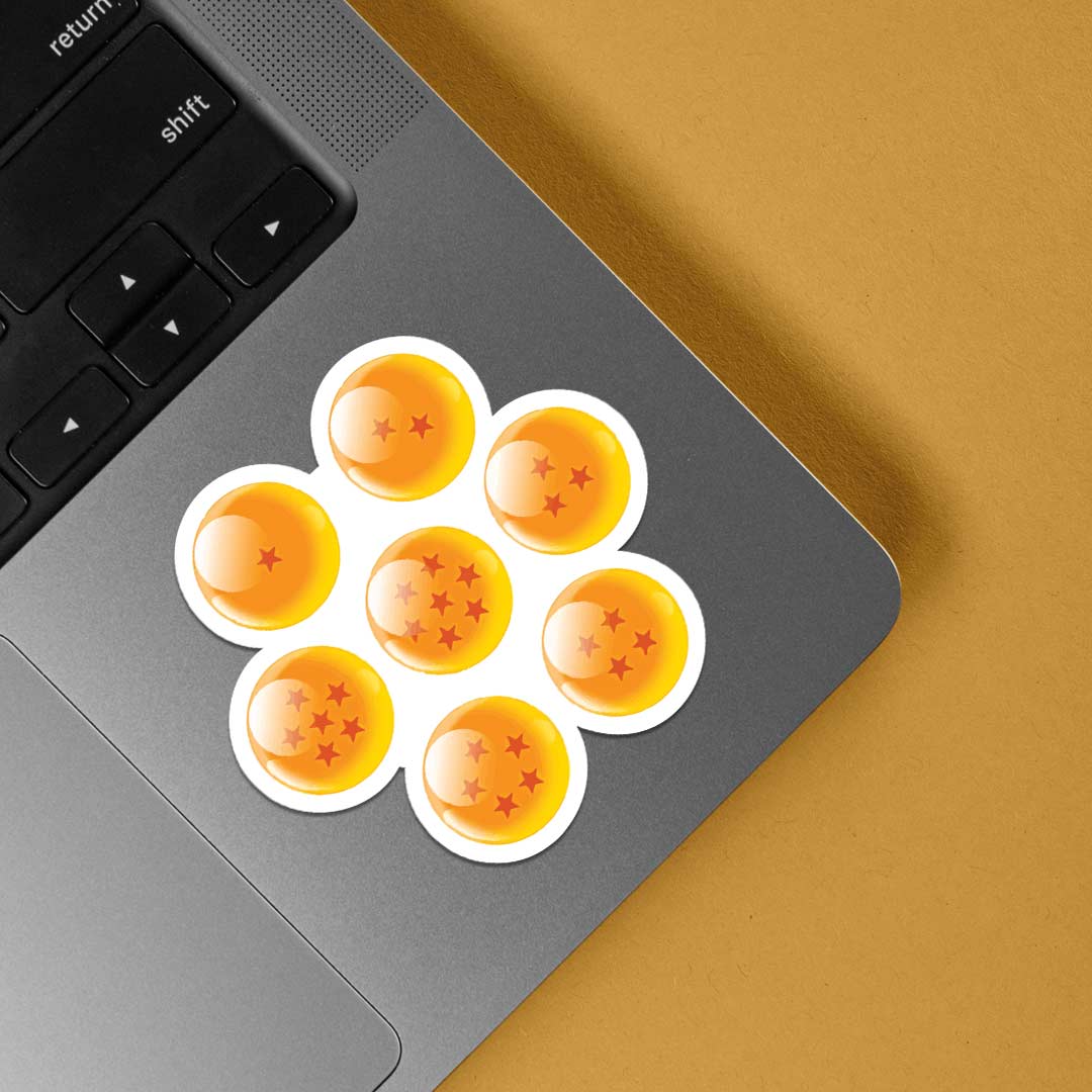 Dragon balls Anime Stickers