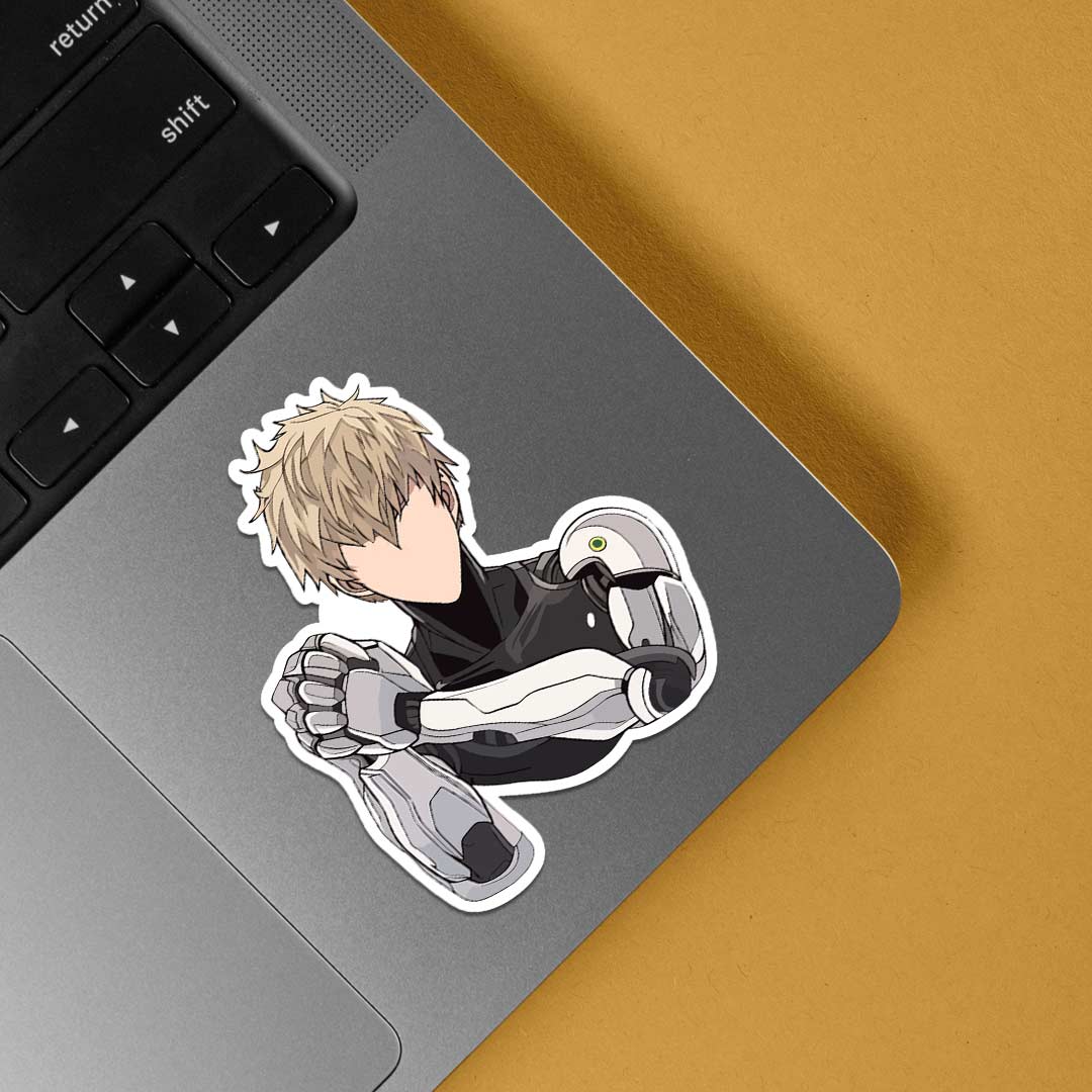 Genos The Cyborg Hero Anime Stickers