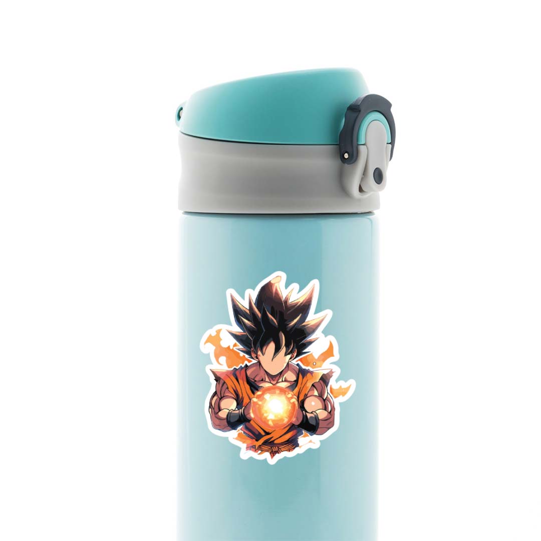 Goku's Energy Blast Anime Stickers