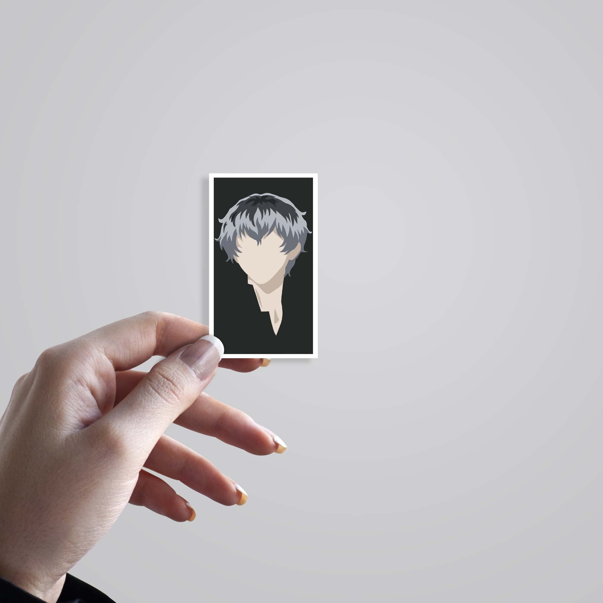 Haise Sasaki Minimalist Anime Stickers