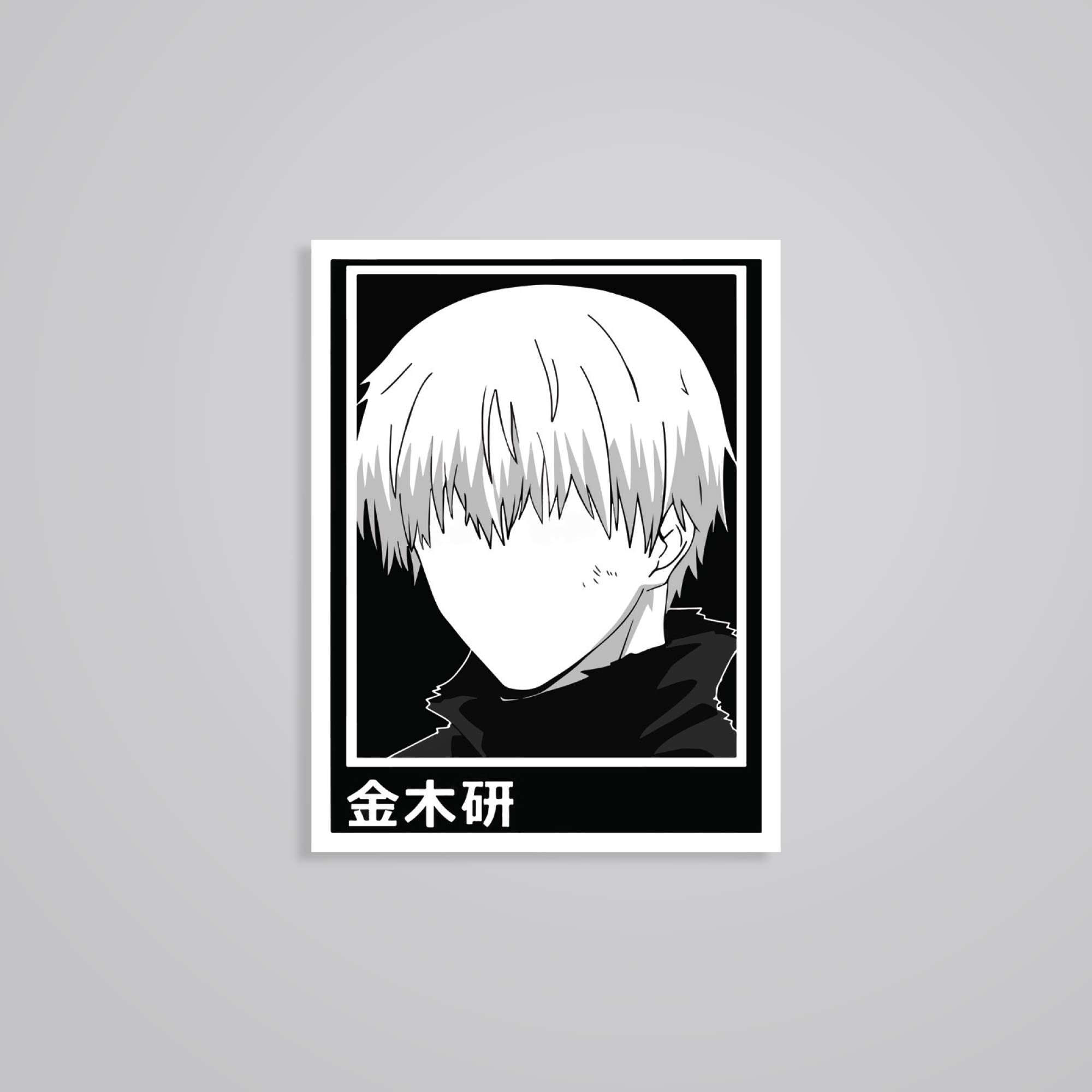 Kaneki Ken The White-Haired Ghoul Anime Stickers