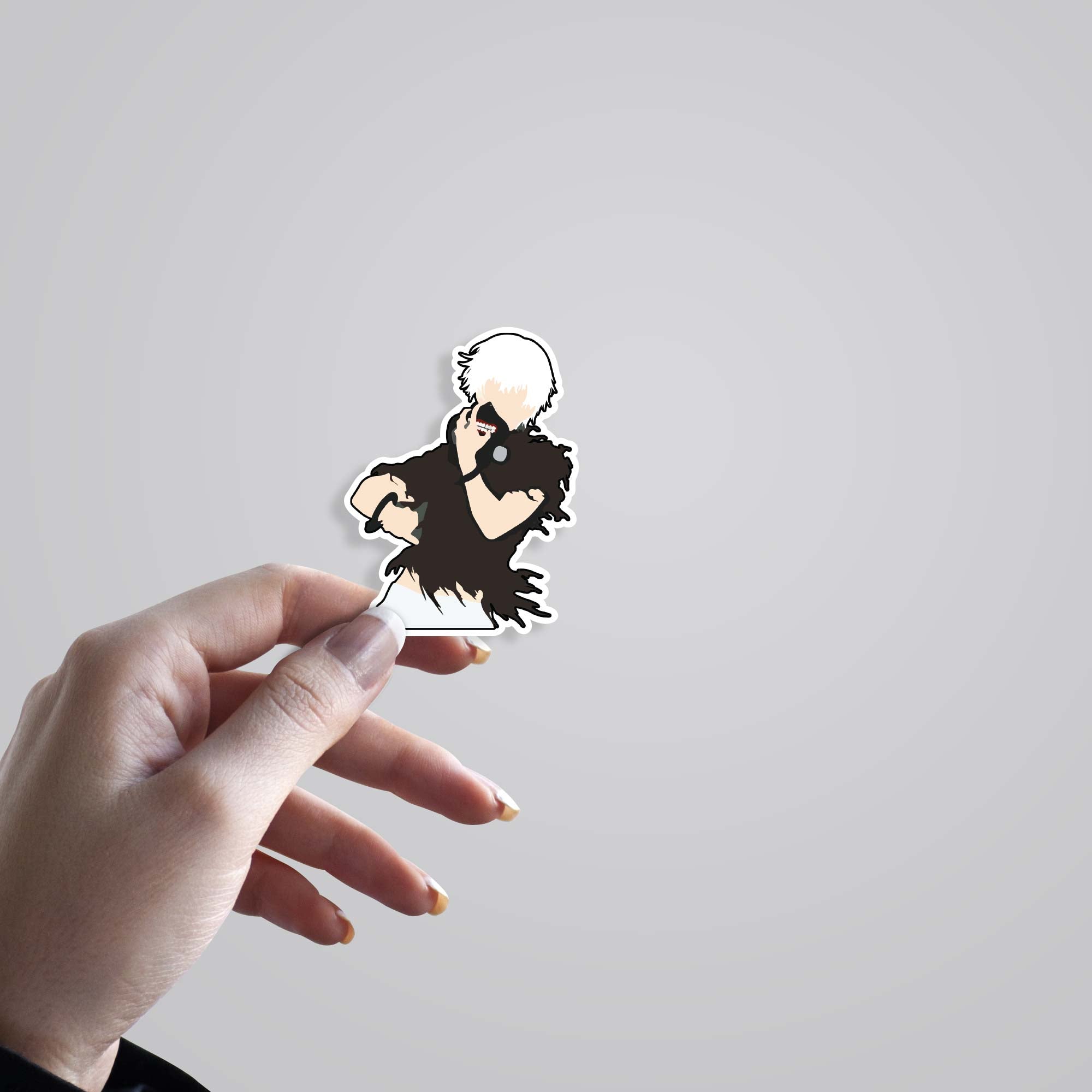 Kaneki’s Dark Transformation Anime Stickers