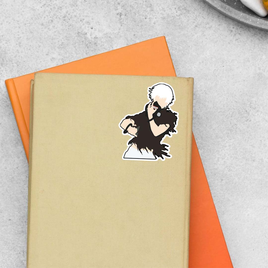 Kaneki’s Dark Transformation Anime Stickers