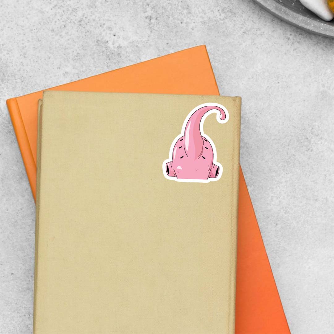 Majin Buu Minimalist Anime Stickers